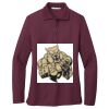 Women's Silk Touch Long Sleeve Polo Thumbnail