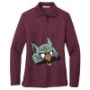Women's Silk Touch Long Sleeve Polo Thumbnail