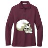 Women's Silk Touch Long Sleeve Polo Thumbnail