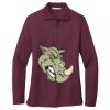 Women's Silk Touch Long Sleeve Polo Thumbnail