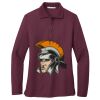 Women's Silk Touch Long Sleeve Polo Thumbnail