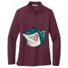 Women's Silk Touch Long Sleeve Polo Thumbnail