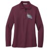 Women's Silk Touch Long Sleeve Polo Thumbnail