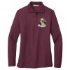 Women's Silk Touch Long Sleeve Polo Thumbnail